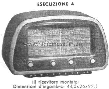 OG501A; Orgal Radio; Milano (ID = 1338802) Radio