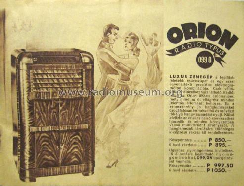 099G; Orion; Budapest (ID = 1961961) Radio