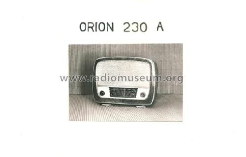 230A/010; Orion; Budapest (ID = 1497845) Radio