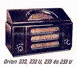 233; Orion; Budapest (ID = 134207) Radio