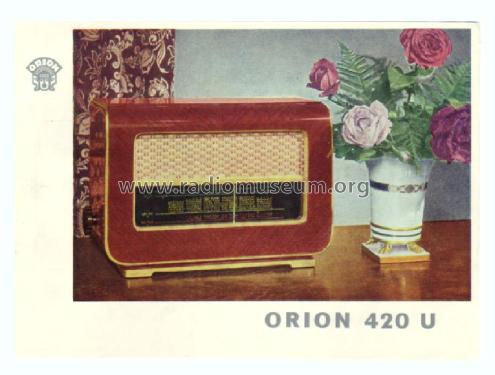 420U; Orion; Budapest (ID = 1530693) Radio