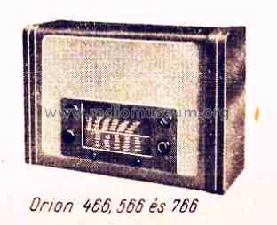 466; Orion; Budapest (ID = 135733) Radio