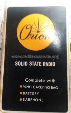 Six Solid State 601A; Orion Electric Co., (ID = 2672042) Radio