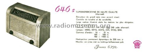 646s; Svenska Orion; (ID = 2761258) Radio