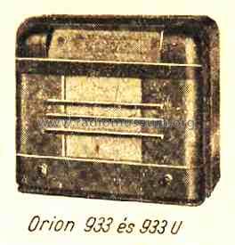 933U; Orion; Budapest (ID = 135131) Radio