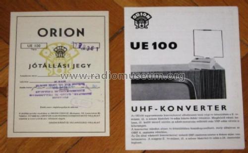 Channel Konverter UE-100; Orion; Budapest (ID = 1186597) Adattatore