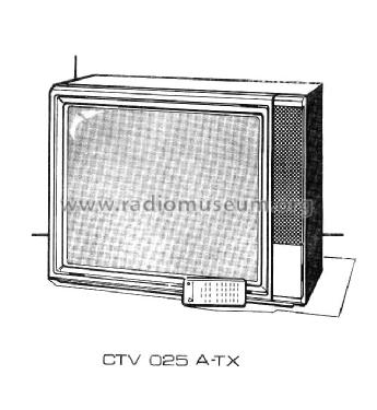 Colour Television CTV 025 A-TX; Orion; Budapest (ID = 1194834) Television