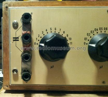 Decade Capacitor TR-9301; Orion; Budapest (ID = 2473794) Equipment