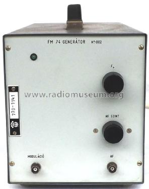 RF Generator FM 74; Orion; Budapest (ID = 1756133) Equipment