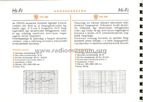 Hi-Fi Box HS-280; Orion; Budapest (ID = 2225770) Speaker-P