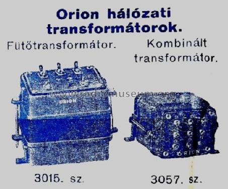 Line transformer 3015; Orion; Budapest (ID = 1433317) Radio part
