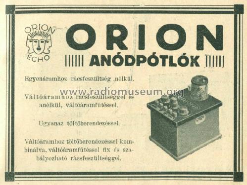 Netzanode NG 3; Orion; Budapest (ID = 593619) Strom-V