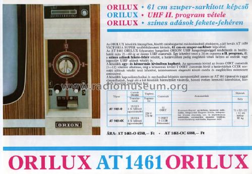 Orilux AT 1461; Orion; Budapest (ID = 1094338) Television