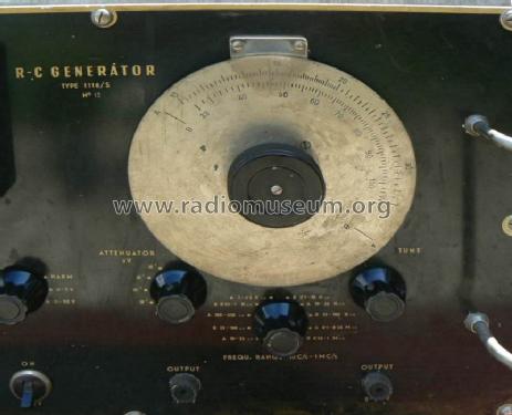 R-C Generator 1116/S; Orion; Budapest (ID = 794364) Equipment