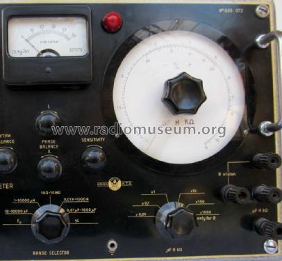 R-L-C-fo Meter TR-2102; Orion; Budapest (ID = 1406039) Equipment