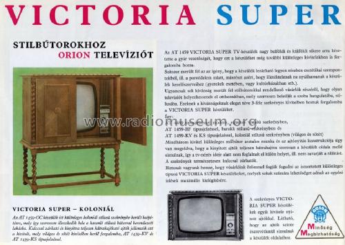 Victoria Super Kolonial AT 1459 KV; Orion; Budapest (ID = 1092502) Television