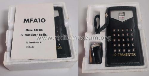 FM/AM 10 Transistor MFA10 ; Orion Electric Co., (ID = 2998121) Radio