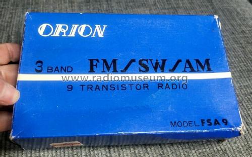 Micro 3 Band Transistor Radio FSA9; Orion Electric Co., (ID = 2990685) Radio