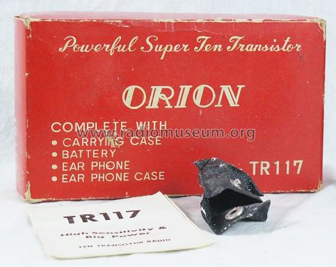 Super Ten Transistor TR-117; Orion Electric Co., (ID = 1410535) Radio