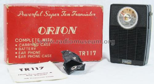 Super Ten Transistor TR-117; Orion Electric Co., (ID = 1410536) Radio