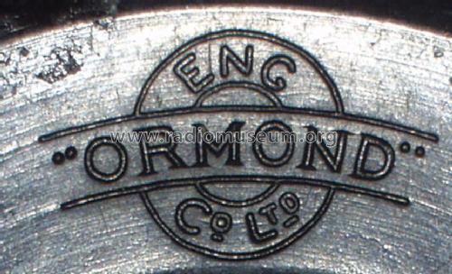 Dial Knob ; Ormond Engineering (ID = 1328234) Radio part