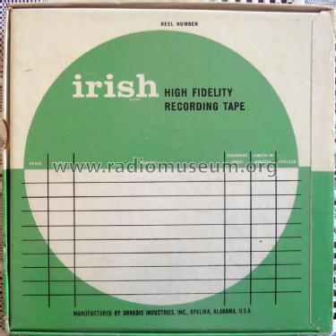 Irish High Fidelity Recording Tape ; Orradio Industries (ID = 3037281) Misc