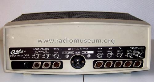 Stereo Amplifier KS601 Ampl/Mixer Ortofon; Lolland, build 1960–  |Radiomuseum.org