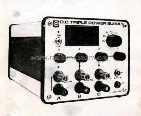 DC Power Supply OE-142; Orvosi Müszer (ID = 819551) Fuente-Al