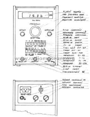 Function Generator & Frequencymeter OE-96; Orvosi Müszer (ID = 792808) Equipment