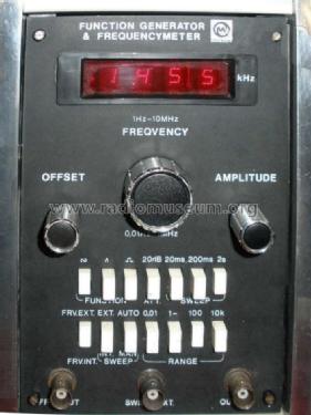 Function Generator & Frequencymeter OE-96; Orvosi Müszer (ID = 966955) Equipment