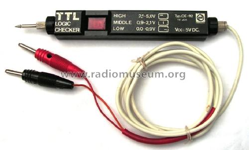 TTL Logic Checker OE-92 / TR 9515; Orvosi Müszer (ID = 1216280) Equipment