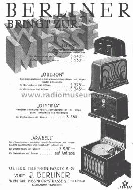 Oberon W ; ÖTAG; (ID = 10208) Radio