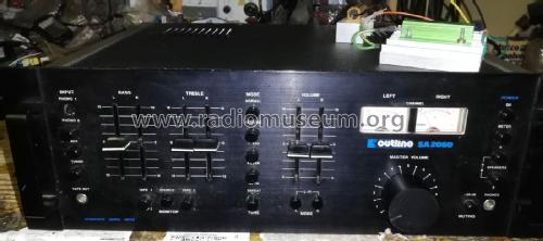 Stereo Amplifier SA 2060; Outline; Flero (ID = 3067316) Ampl/Mixer