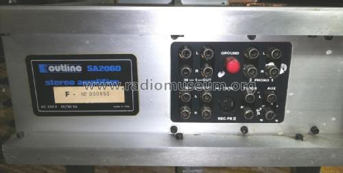 Stereo Amplifier SA 2060; Outline; Flero (ID = 3067322) Ampl/Mixer