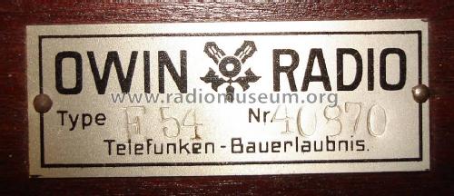 E54; Owin; Hannover (ID = 2048629) Radio