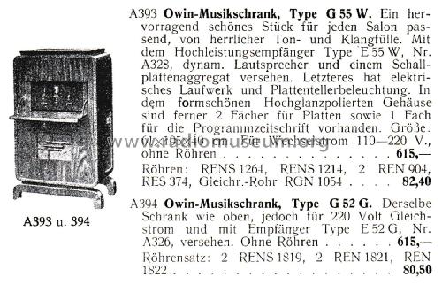 G52G; Owin; Hannover (ID = 2788121) Radio