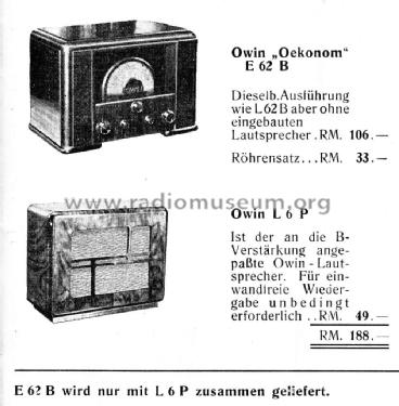 L6P; Owin; Hannover (ID = 2670787) Speaker-P