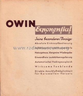 Owin Exponential ; Owin; Hannover (ID = 2964652) Paper