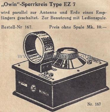 Sperrkreis EZ7; Owin; Hannover (ID = 1607917) mod-past25