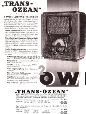 Transocean L61G; Owin; Hannover (ID = 1780535) Radio