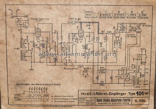 Trix L101W; Owin; Hannover (ID = 2692230) Radio