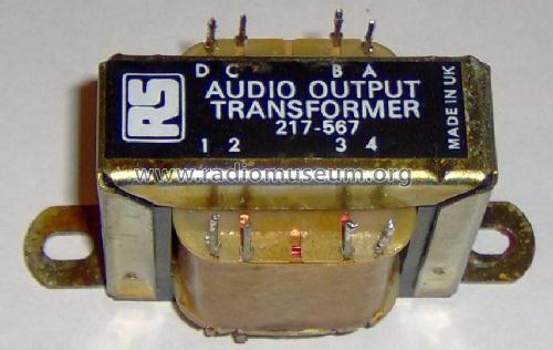 Universal Impedance Audio Transformer RS217-567; Oxford Electrical (ID = 1008459) Misc