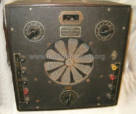 Universal Speaker Test Unit ; Oxford Tartak Radio (ID = 1059045) Equipment