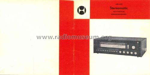 Stereomatic ; Oy Helvar; Helsinki (ID = 2942623) Radio