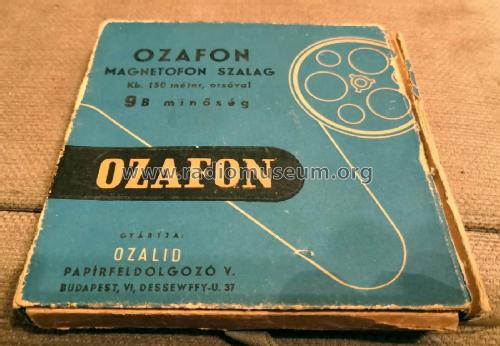 Ozafon Tape Band - Ozafon magentofon szalag 9B; Ozalid (ID = 2602304) Misc