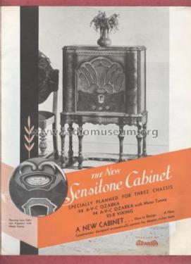 Sensitone Model 94 AVC; Ozarka Inc.; Chicago (ID = 2090357) Radio