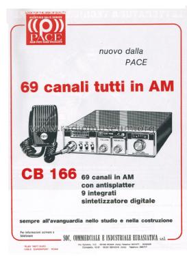 CB Transceiver CB 166; Pace Communications; (ID = 2739765) Cittadina