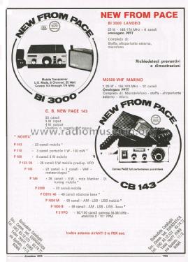 Mobile Transceiver BI 3000; Pace Communications; (ID = 2802111) Amat TRX