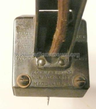 Phonovox pick-up / tone arm Series 106; Pacent, New York (ID = 2003288) Mikrofon/TA