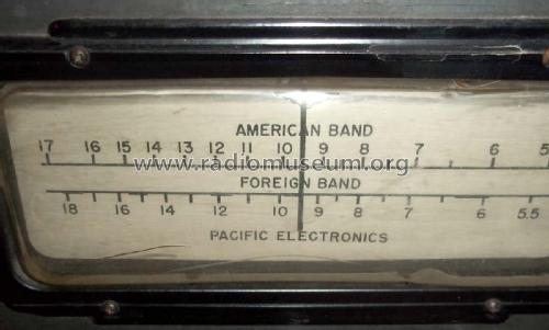 Two-Band Receiver ; Pacific Electronics (ID = 2704295) Radio